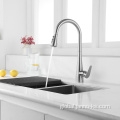 Pull Out Kitchen Faucet SUS304 Stainless Steel Pull Out Kitchen Faucet Factory